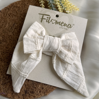 Blanco Crudo con textura de bordes