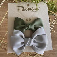 Verde Musgo y Gris Perla